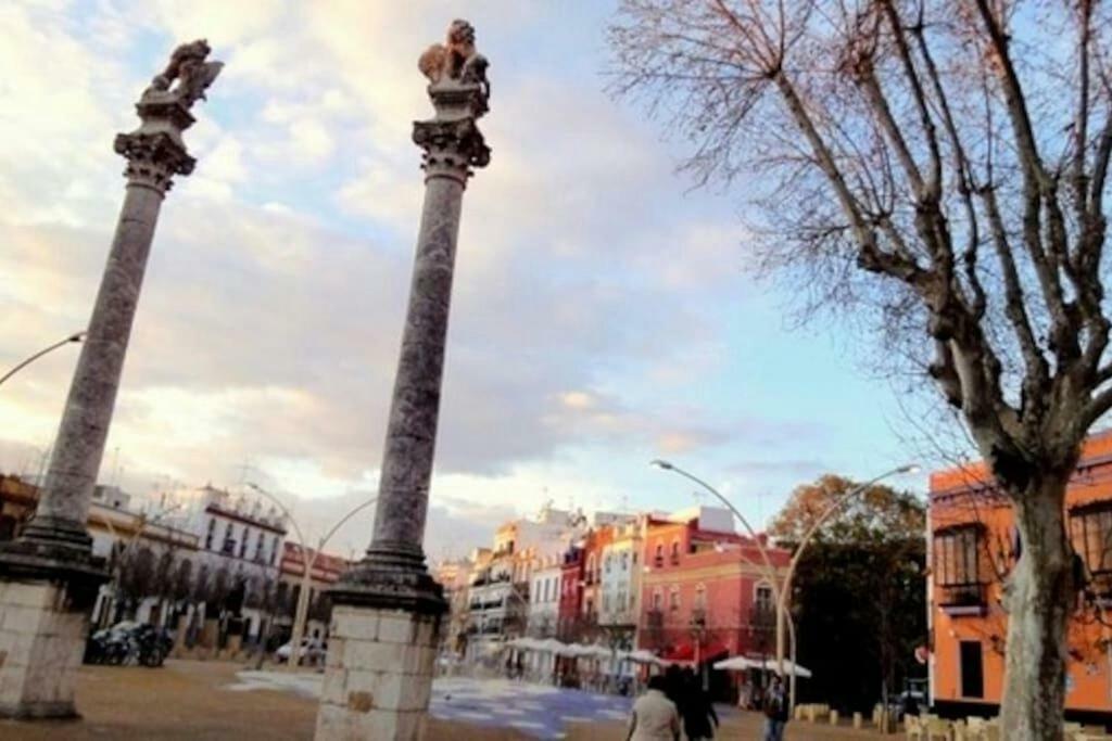 Atico con terraza en Alameda de Hercules Sevilla Exterior foto